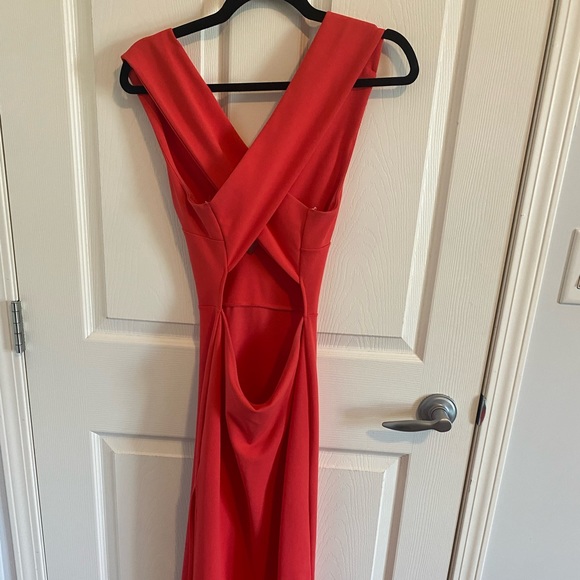 Windsor Red/Coral Maxi Dress - Size S - Picture 2 of 2